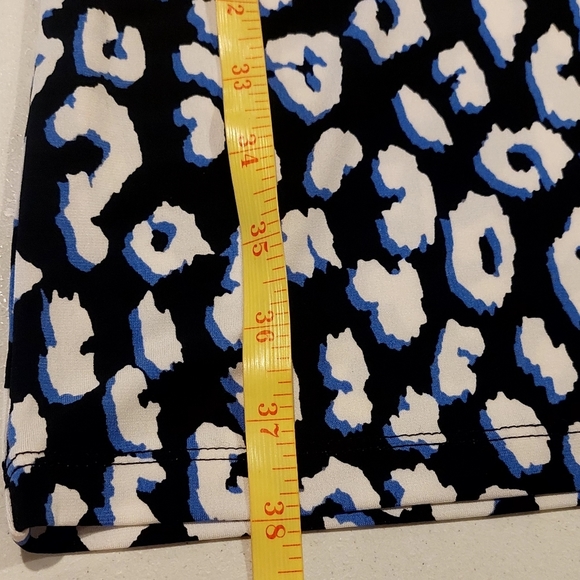 Apt. 9 Women's Size Medium White Dress Animal Print Sleeveless - Picture 5 of 7